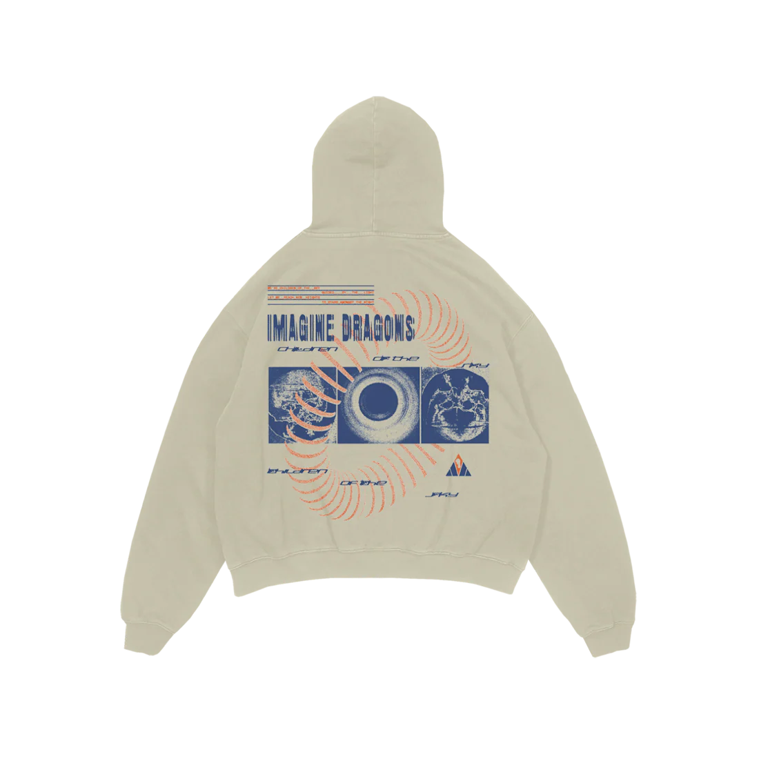 The Brightest Sun Beige Hoodie - Image 3