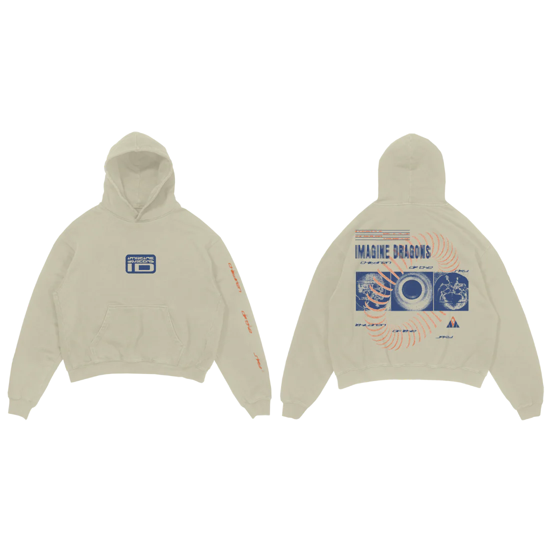 The Brightest Sun Beige Hoodie - Image 4